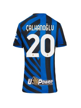 Inter Milan Hakan Calhanoglu #20 Replika Hemmakläder Dam 2024-25 Kortärmad